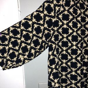 Navy crown and Ivy shirt